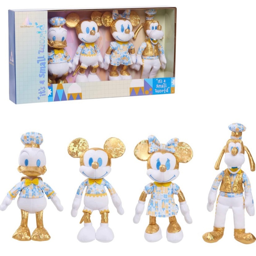Disney World 50th Anniversary Celebration “it’s a Small World” Collectible Plush